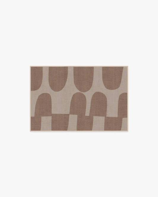 Ratsu Tan Rug by Marimekko