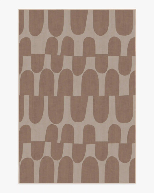 Ratsu Tan Rug by Marimekko