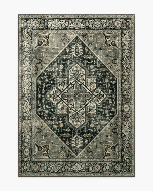 Santiago Soft Black Rug