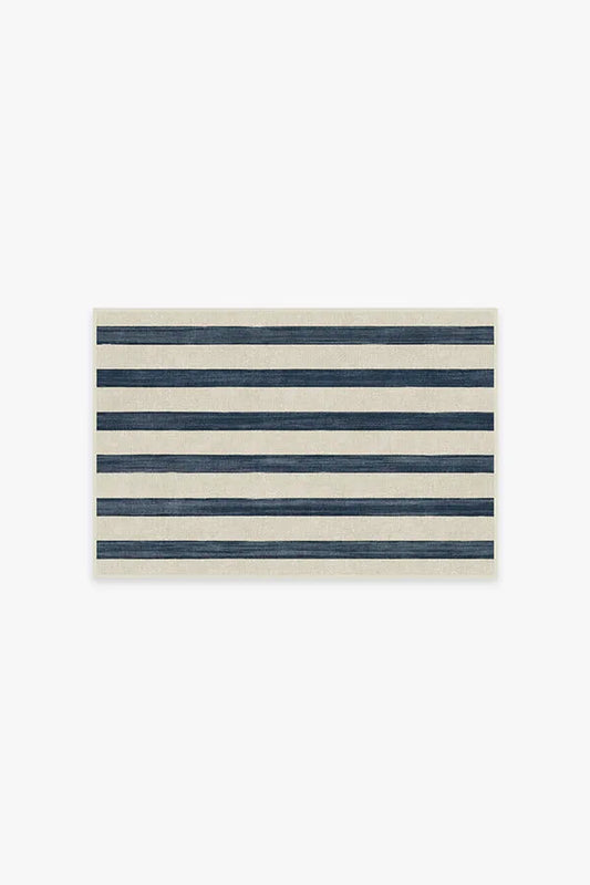 Sumi Sailor Stripe Navy Rug
