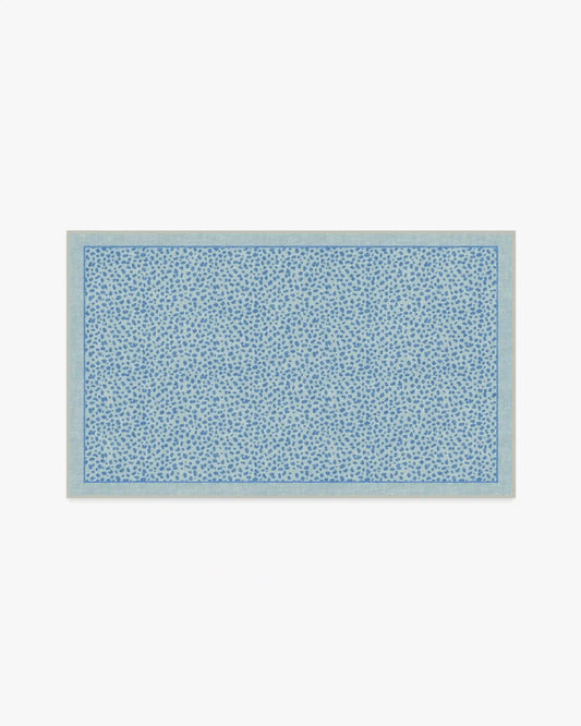 Teeny Terrazzo Blue Rug