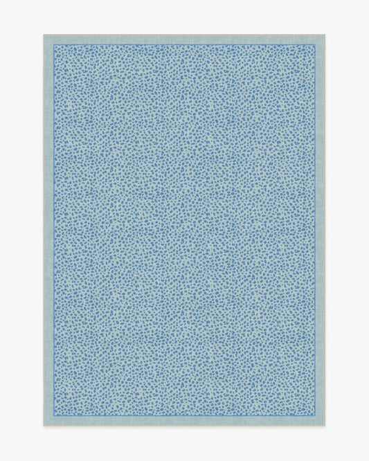 Teeny Terrazzo Blue Rug