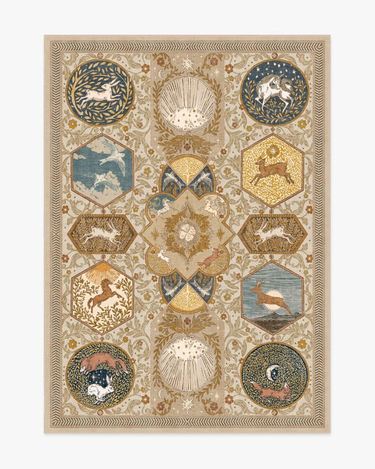 Woodland Wanderer Natural Rug