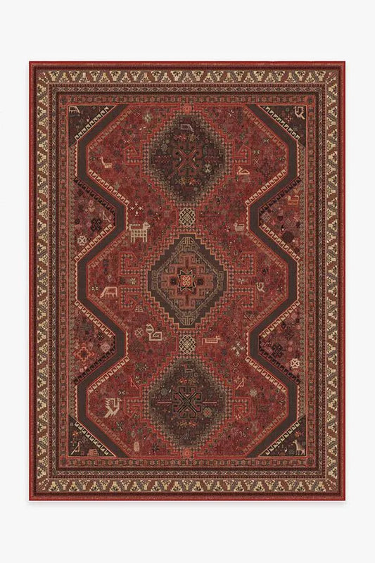 Zareen Scarlet Red Rug