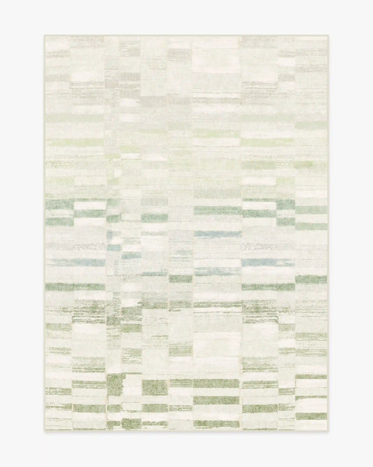 Zellige Green Rug