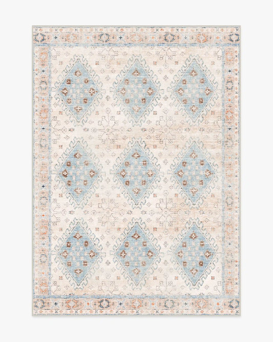 Zosia Cream & Light Blue Rug